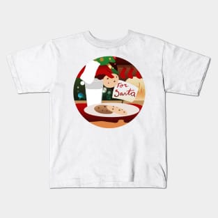 Cookies for Santa Kids T-Shirt